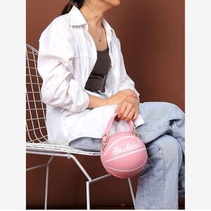 Pink Basketball purse
